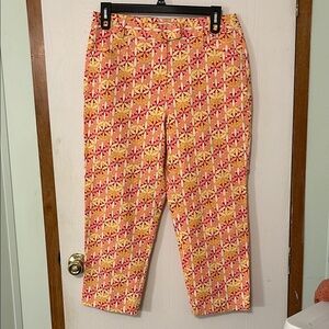 Talbot’s Stylish Geometric Patterned Women’s Pants